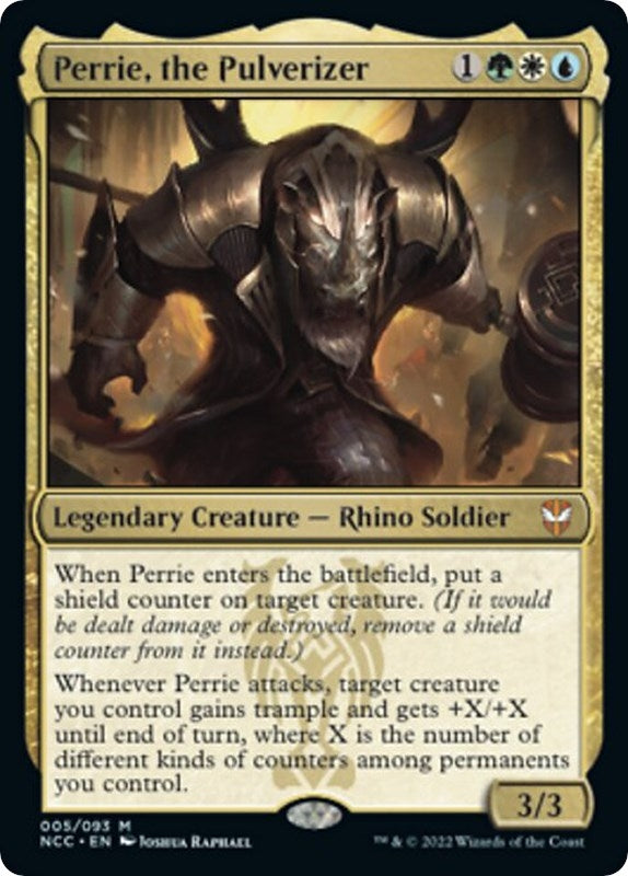 Perrie, the Pulverizer (5) (Commander: Streets of New Capenna)