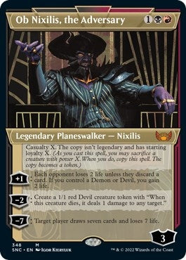 Ob Nixilis, the Adversary (Showcase) (348) (Streets of New Capenna)