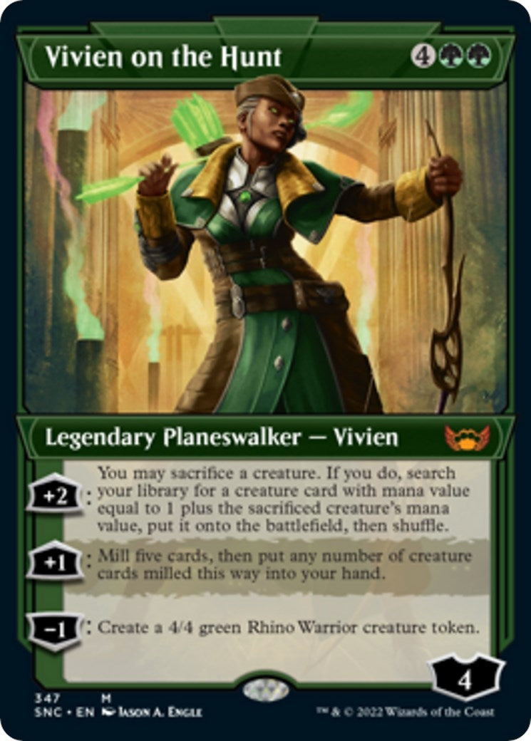 Image for Vivien on the Hunt (Showcase) (347) - Magic: The Gathering