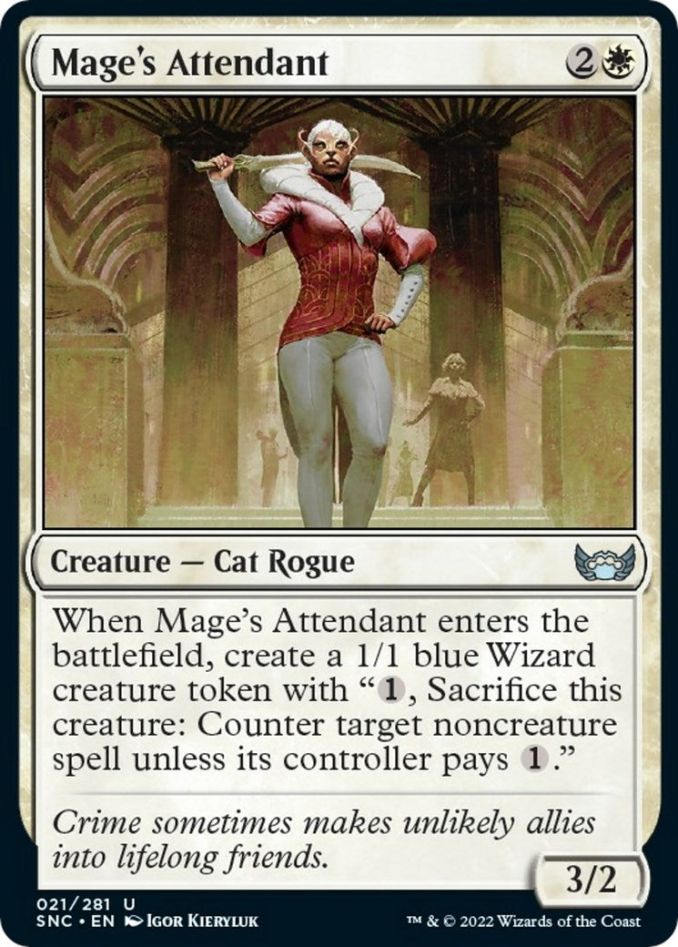 Mage's Attendant (21) (Streets of New Capenna)