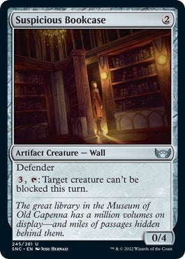 Suspicious Bookcase (245) (Streets of New Capenna)