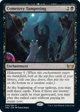 Cemetery Tampering (69) (Streets of New Capenna)