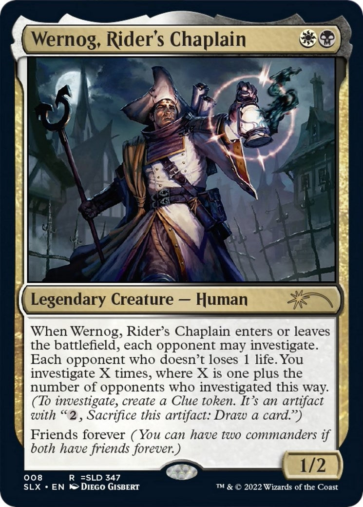 Wernog, Rider's Chaplain (8) (SLX Cards)