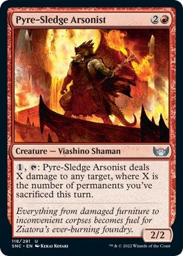 Pyre-Sledge Arsonist (118) (Streets of New Capenna)