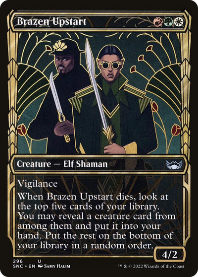 Brazen Upstart (Showcase) (296) (Streets of New Capenna)