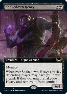 Shakedown Heavy (Extended Art) (421) (Streets of New Capenna)