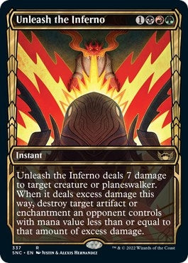 Image for Unleash the Inferno (Showcase) (337) - Magic: The Gathering