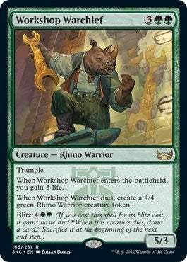 Workshop Warchief (165) (Streets of New Capenna)