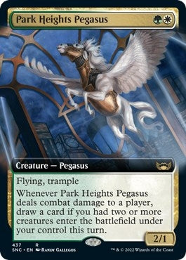Park Heights Pegasus (Extended Art) (437) (Streets of New Capenna)