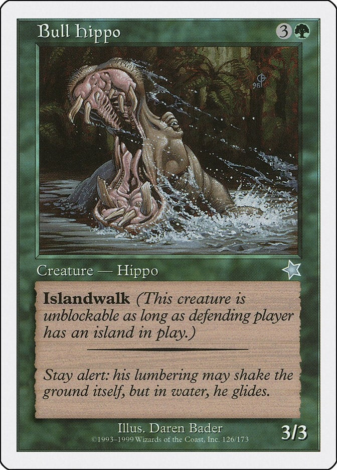Bull Hippo (126) (Starter 1999)