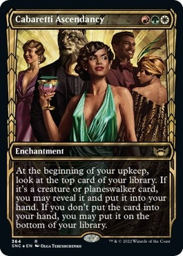 Cabaretti Ascendancy (Gilded Foil) (364) (Streets of New Capenna)