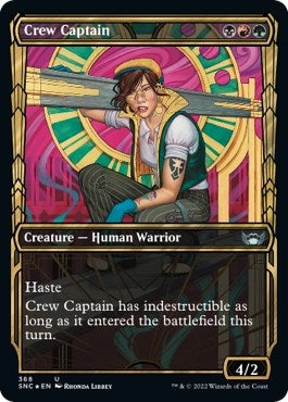 Crew Captain (Gilded Foil) (368) (Streets of New Capenna)