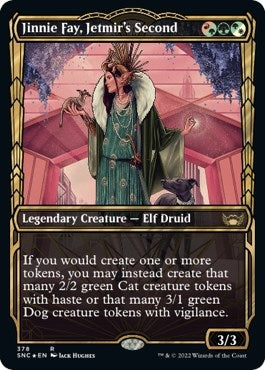 Jinnie Fay, Jetmir's Second (Gilded Foil) (378) (Streets of New Capenna)