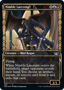 Nimble Larcenist (Gilded Foil) (386) (Streets of New Capenna)