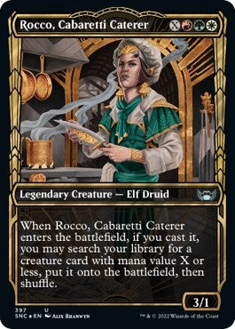 Rocco, Cabaretti Caterer (Gilded Foil) (397) (Streets of New Capenna)
