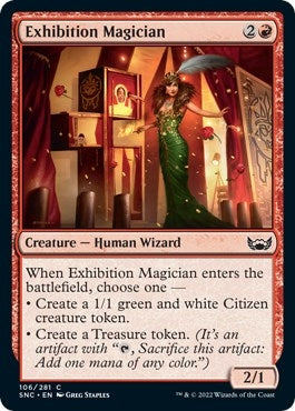 Exhibition Magician (106) (Streets of New Capenna)