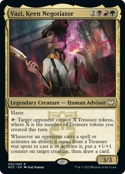 Vazi, Keen Negotiator (92) (Commander: Streets of New Capenna)