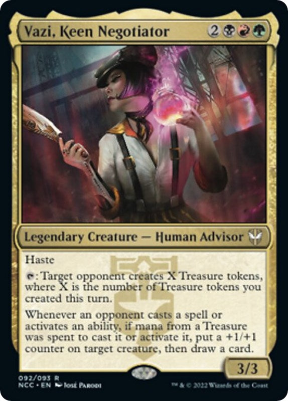 Vazi, Keen Negotiator (92) (Commander: Streets of New Capenna)