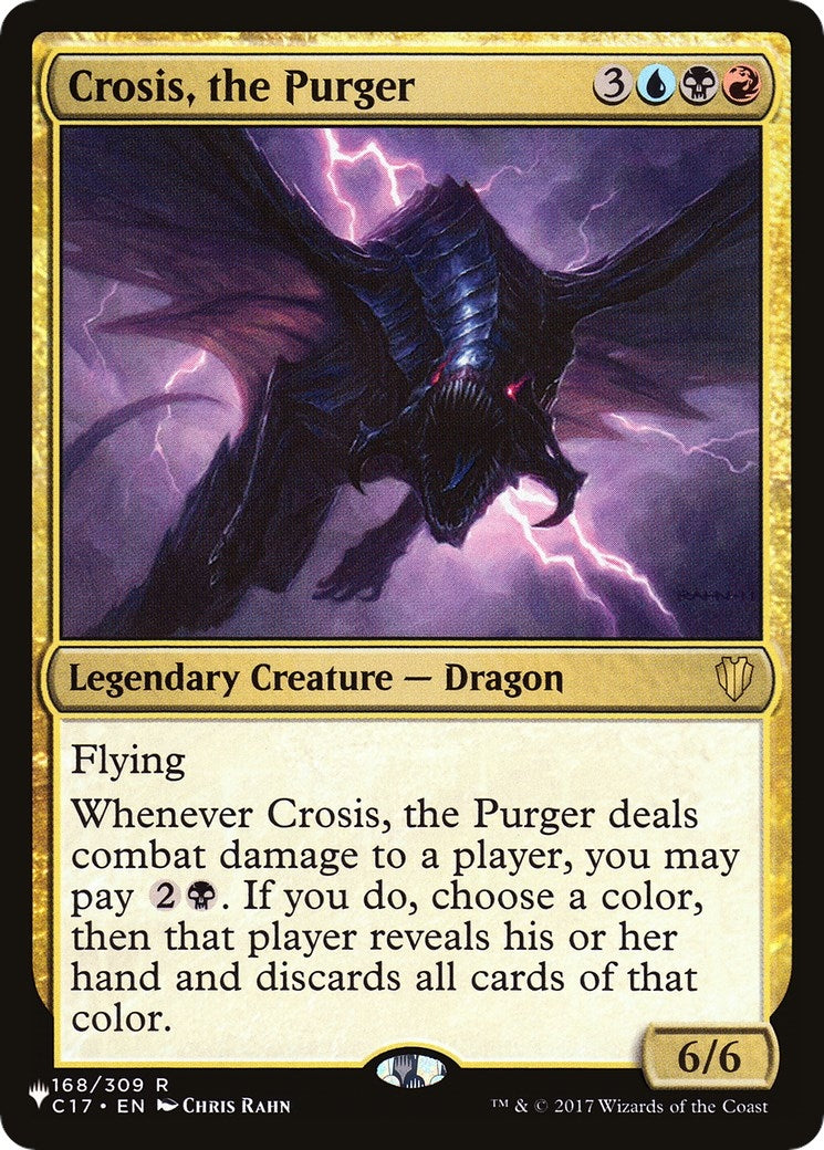 Crosis, the Purger (168/309) (The List Reprints)