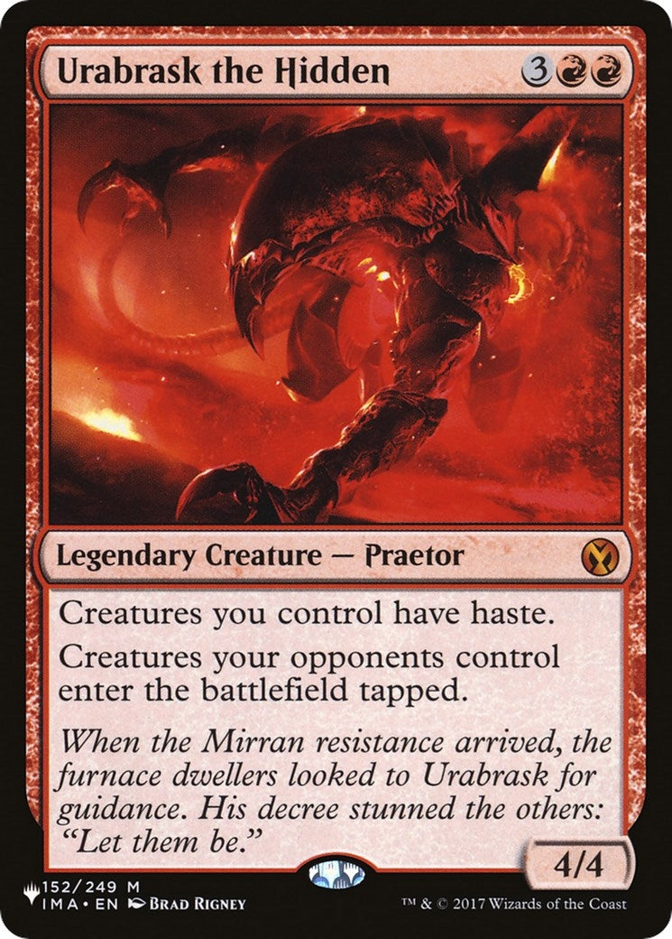 Image for Urabrask the Hidden (152/249) - Magic: The Gathering