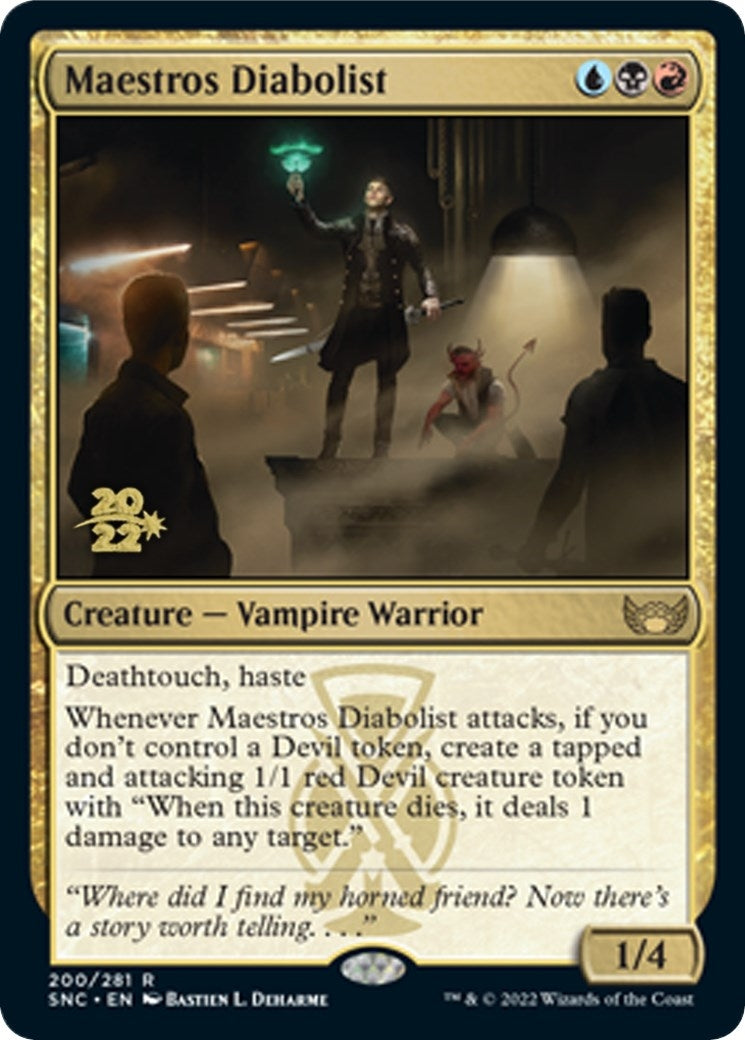 Maestros Diabolist (200) (Prerelease Cards)