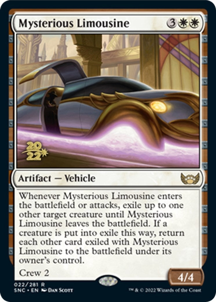 Mysterious Limousine (22) (Prerelease Cards)