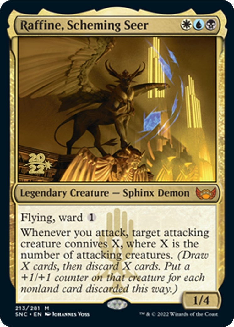 Raffine, Scheming Seer (213) (Prerelease Cards)