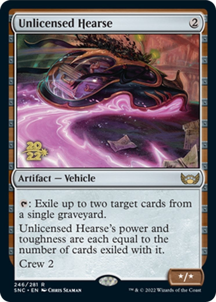 Unlicensed Hearse (246) (Prerelease Cards)