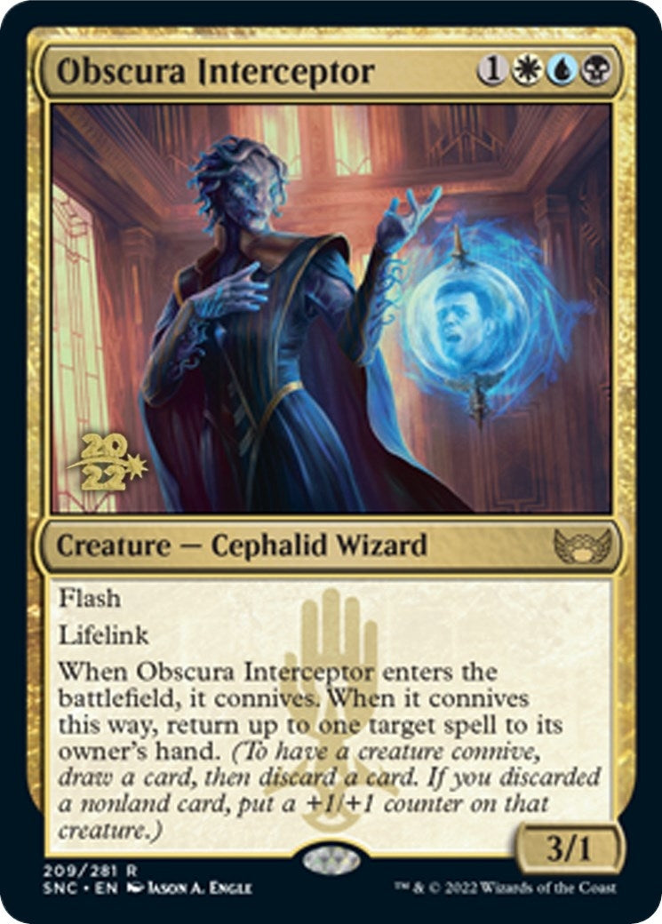 Obscura Interceptor (209) (Prerelease Cards)