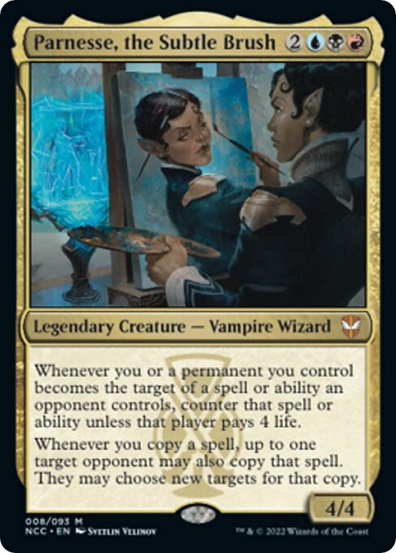 Parnesse, the Subtle Brush (8) (Commander: Streets of New Capenna)