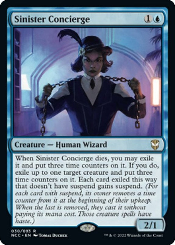 Sinister Concierge (30) (Commander: Streets of New Capenna)
