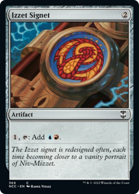 Izzet Signet (369) (Commander: Streets of New Capenna)