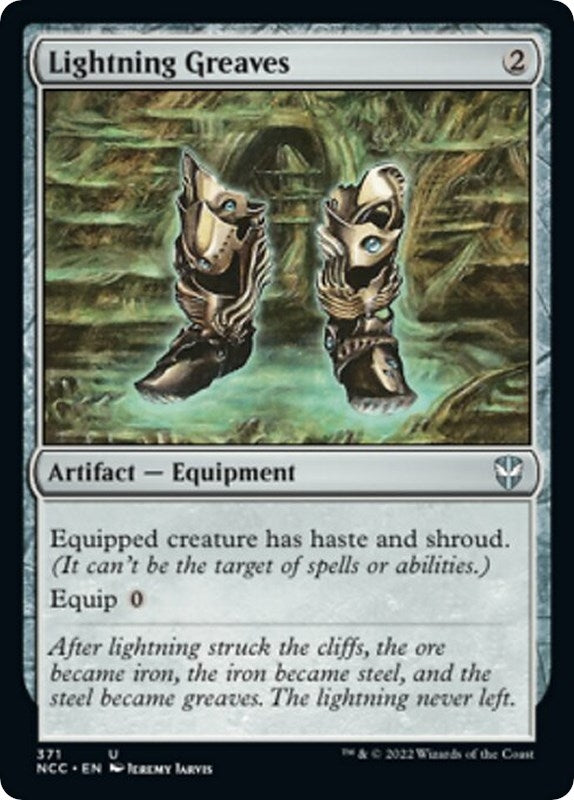 Lightning Greaves (371) (Commander: Streets of New Capenna)