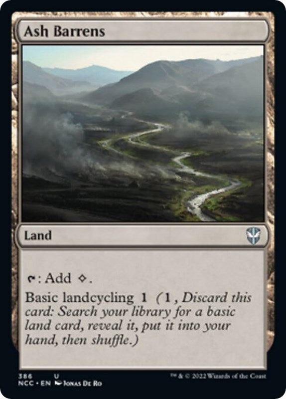 Ash Barrens (386) (Commander: Streets of New Capenna)