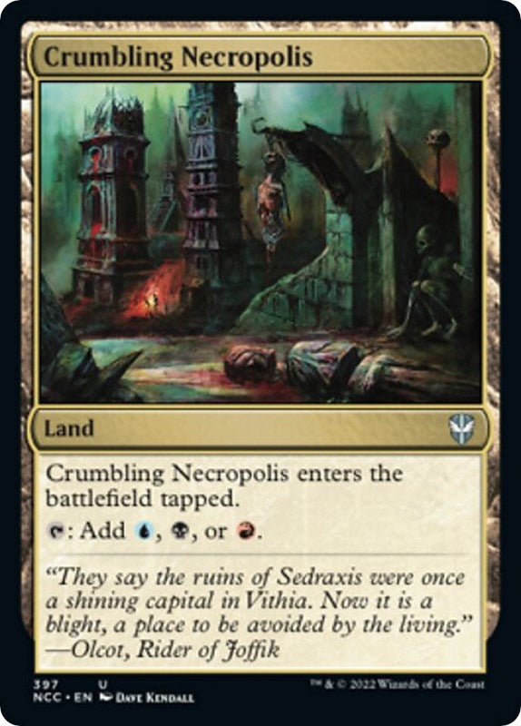 Crumbling Necropolis (397) (Commander: Streets of New Capenna)