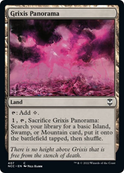 Grixis Panorama (407) (Commander: Streets of New Capenna)