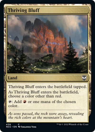 Thriving Bluff (438) (Commander: Streets of New Capenna)