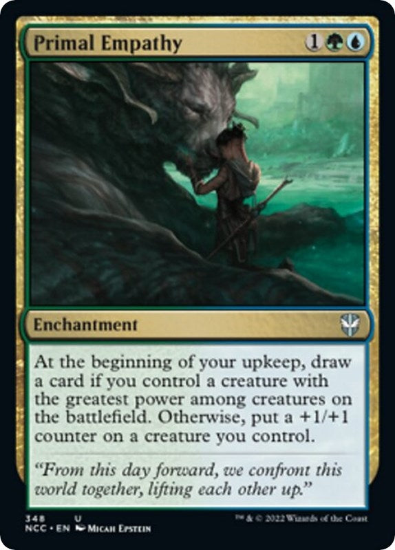 Primal Empathy (348) (Commander: Streets of New Capenna)