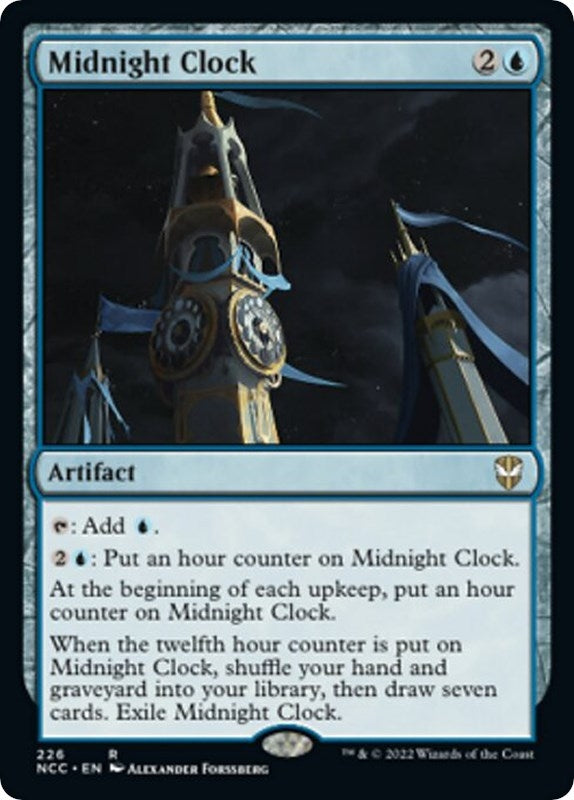 Midnight Clock (226) (Commander: Streets of New Capenna)
