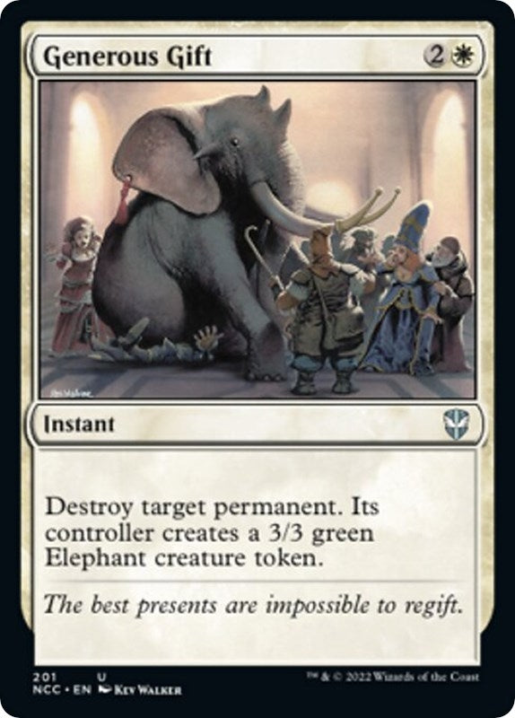 Generous Gift (201) (Commander: Streets of New Capenna)