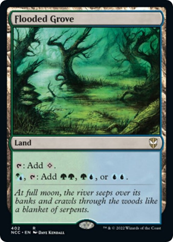 Flooded Grove (402) (Commander: Streets of New Capenna)