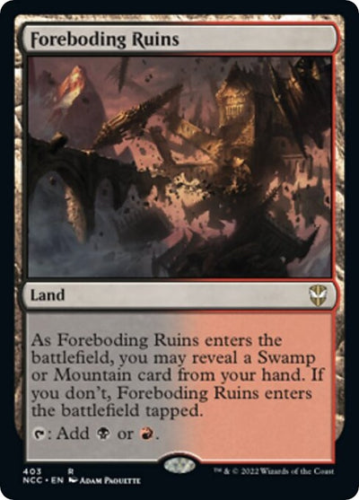 Foreboding Ruins (403) (Commander: Streets of New Capenna)