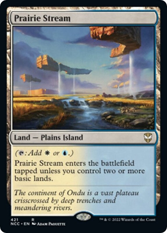 Prairie Stream (421) (Commander: Streets of New Capenna)
