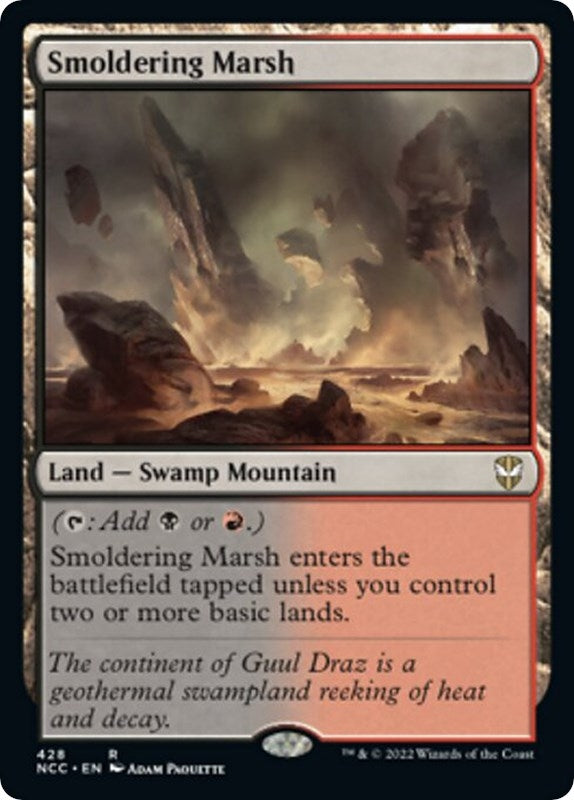 Smoldering Marsh (428) (Commander: Streets of New Capenna)