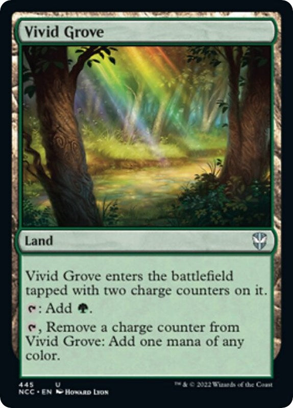 Vivid Grove (445) (Commander: Streets of New Capenna)