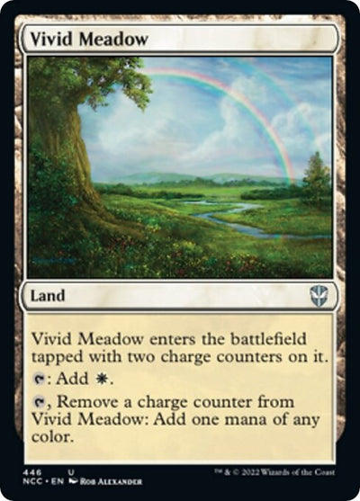 Vivid Meadow (446) (Commander: Streets of New Capenna)
