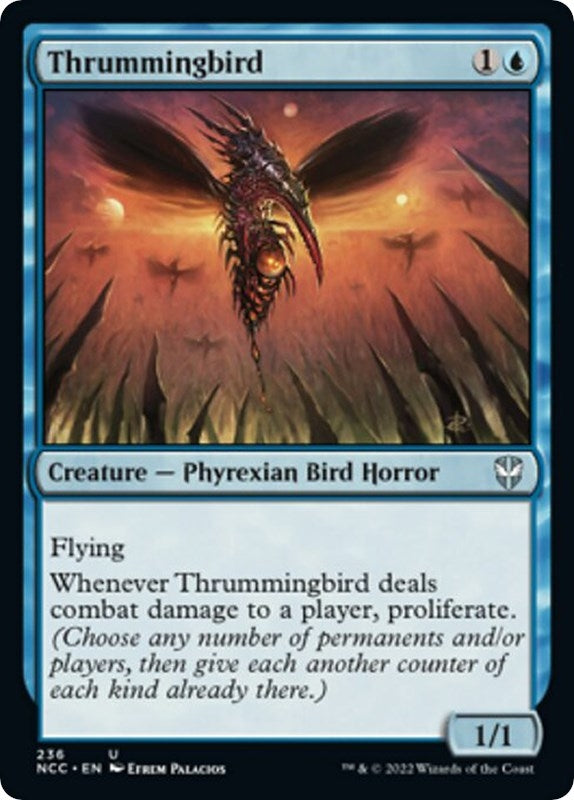 Thrummingbird (236) (Commander: Streets of New Capenna)