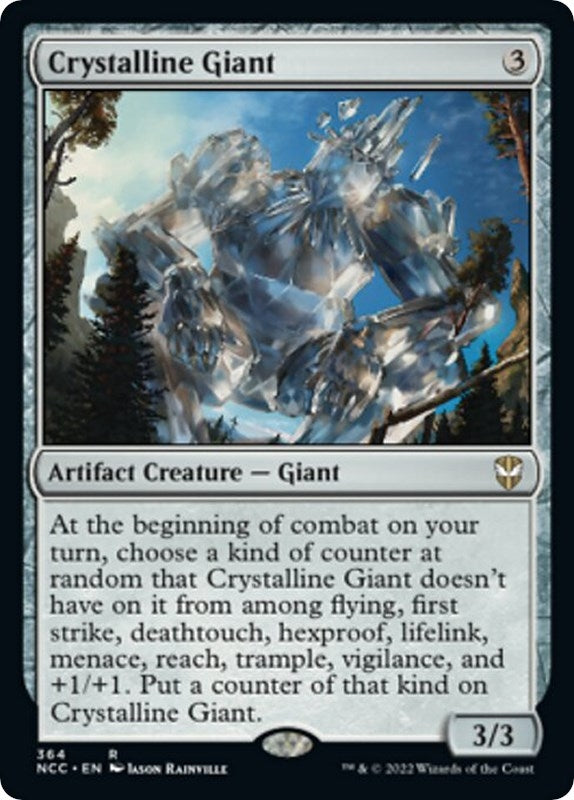 Crystalline Giant (364) (Commander: Streets of New Capenna)