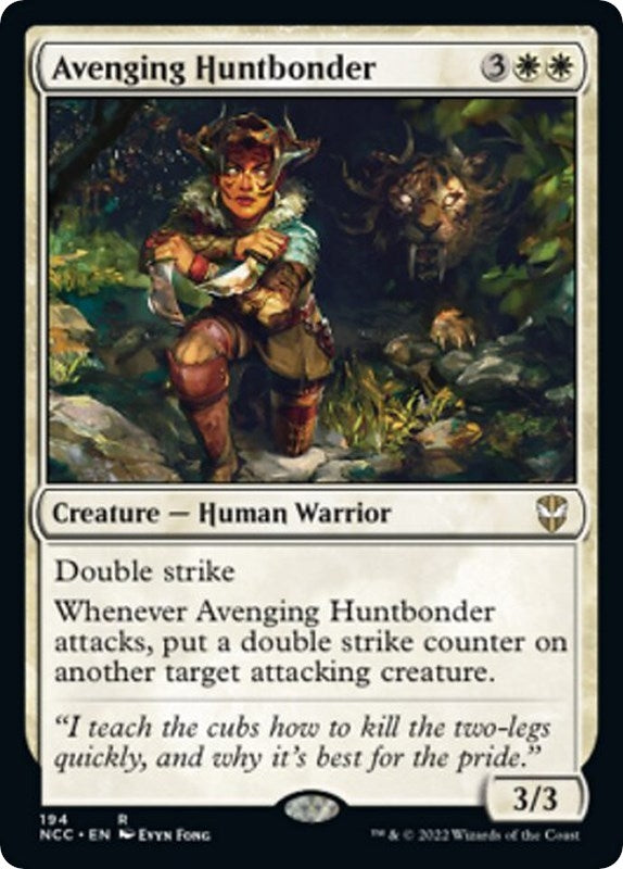 Avenging Huntbonder (194) (Commander: Streets of New Capenna)