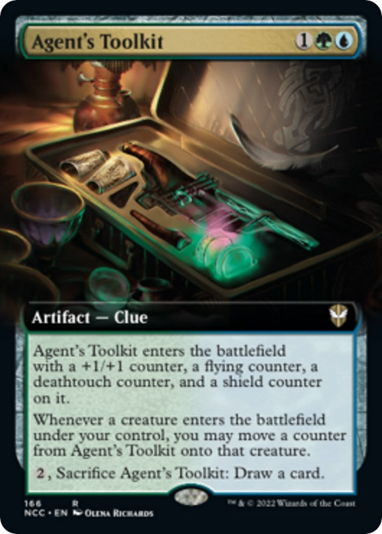 Agent's Toolkit (Extended Art) (166) (Commander: Streets of New Capenna)